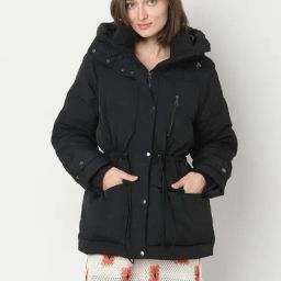 Vero Moda Black Solid Full Sleeves Jacket-image-21