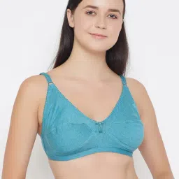 Clovia Blue Non Wired Non Padded Full Coverage Bra-48