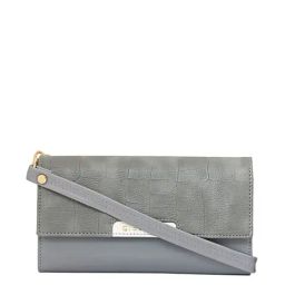 Giordano Grey Textured Wallet for Women-image-52