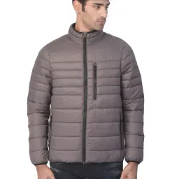 Woodland Dark Grey Full Sleeves Jacket-image-77