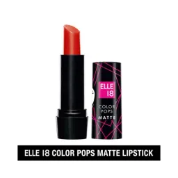 Elle 18 Color Pops Matte Lipstick R32 Rockstar Red - 4.3 gm-17