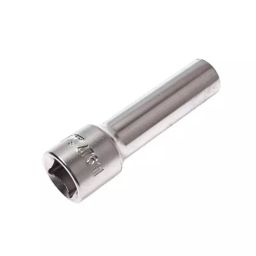 JTC Chrome Vanadium Steel Deep Socket 12.7 mm (1/2 Inch) Drive and 11 mm Size, JTC 47611-12