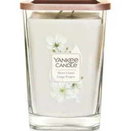 Yankee Candle Elevation Large Jar Scented Candle - Sheer Linen-picture-30