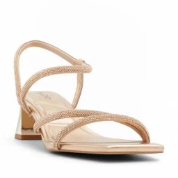 Aldo Women's CELESTIE Rose Gold Ankle Strap Sandals-image-57