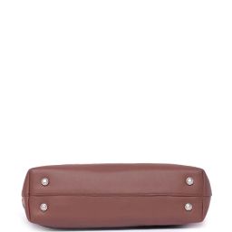 ZOUK Brown Printed Medium Tote Handbag image 5