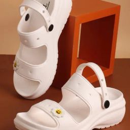 Carlton London Women's White Sling Back Sandals-picture-26