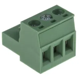 RS PRO 3 Way Pluggable Terminal Block 5 mm Pitch Screw Termination, 8745534-16