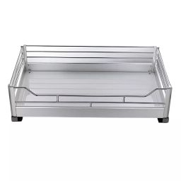 Olive Platinum 610x535x180 mm Aluminum Pullout Basket, 101 009 039 0-image-61