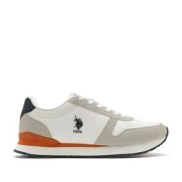 U.S. Polo Assn. Men's Off White Casual Sneakers-image-91