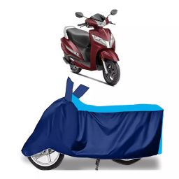 Auto Pearl Two Wheeler Cover for Honda Activa 125 - Cyan, Blue-image-99