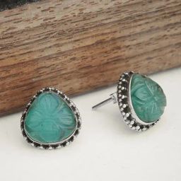 Fabindia Silver Stud Earrings-image-64