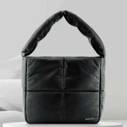 Fastrack Black Solid Medium Handbag-23