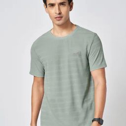 Ajile By Pantaloons Green Slim Fit Printed T-Shirt-image-17