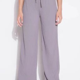 Showoff Grey Regular Fit Trousers-17