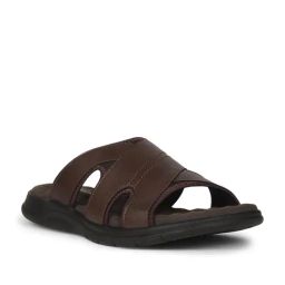 Bata Comfit by Bata Men's Brown Casual Sandals-image-10
