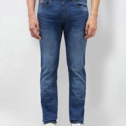 U.S. Polo Assn. Denim Co. Blue Cotton Slim Fit Jeans-picture-46