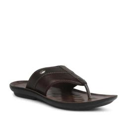 Bata Men's Brown Thong Sandals-picture-29