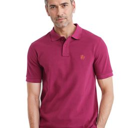 RARE RABBIT Men Solid Polo Collar Cotton T-shirt-image-22