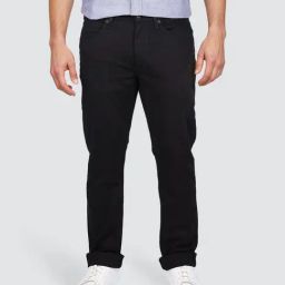 Lee Black Cotton Solid Mid Rise Jeans-image-12