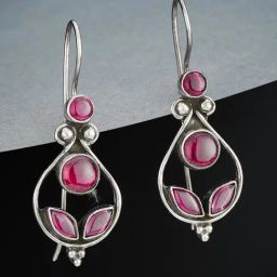 Fabindia Silver Dangler Earrings-image-93