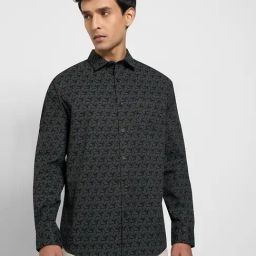 Peregrine by Pantaloons Charcoal Shirt-image-68