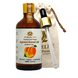 Puroelite Premium Cold Pressed Apricot Oil With Dropper For Face, Hair & Body - 100 ml-image-25