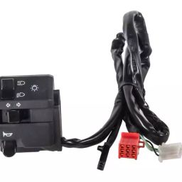 Uno Minda Handle Bar Switch - Left Side (Self Start) for Bajaj Avenger 220 Cruise/Avenger 150 Street (SW-0671M-M01)-4