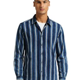Pepe Jeans Opaque Striped Casual Shirt-image-71