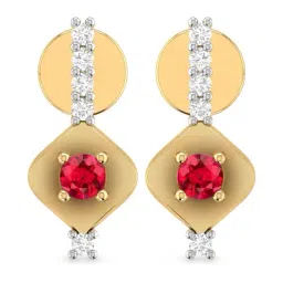 PC Jeweller Devland 22 kt Gold Earrings-image-75