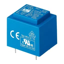 BLOCK TRANSFORMER, 2 X 6V, 1.5VA, VB1.5/2/6-38