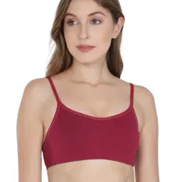 Jockey Maroon Non Wired Non Padded Beginner's Bra - SS12-picture-12