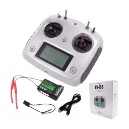 Flysky FS-i6S 2.4GHz 10CH AFHDS 2A RC Transmitter With FS-iA10B 10CH Receiver image 3