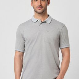 Peter England Men Polo Collar Pockets T-shirt-image-51