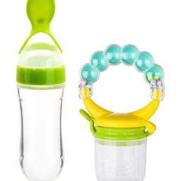 FANTASY INDIA World Baby Love Fruit And Food Nibbler & Feeder - Green-19