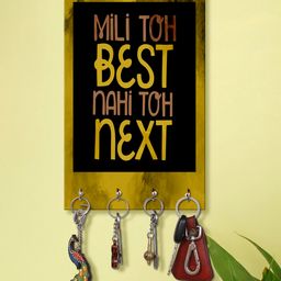 999Store Stylish Wood Wall Mount Decorative Key Holder - Mili Toh Best Nahi Toh Next-image-41