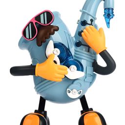 NEGOCIO  Battery Operated Music Dancing Saxophone Toy Educational Boys Girls Children Rock Toys Instruments- PACK OF 1 - COLOR MAY VARY-22