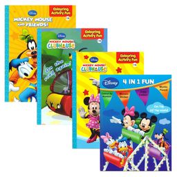 Disney Colouring & Activity Fun Books Combo 12 Set of 4-13