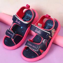 Kidsville Mattel Featuring Barbie Designed Sandals - Navy Blue-image-33