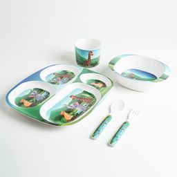 Superware Melamine Kids Dinner Set - Wild Animal ( Set of 5 )-image-11