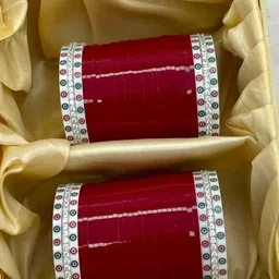 T4 JEWELS Set Of 60 American Diamond Studded Bangles-13