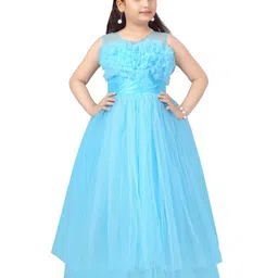 Sangria Girls Party Wear Gown-image-78