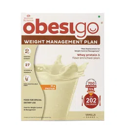Obesigo BLCD Vanilla Flavour Weight Management Plan Powder - 7 Sachets-52