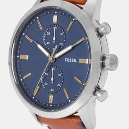 Fossil Men Brown Chronograph Watch FS5251SET image 2