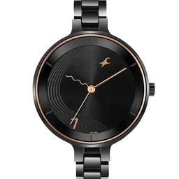 Fastrack Stunner 7.0 Women Printed Dial & Bracelet Style Straps Analogue Watch 6265NM02-53
