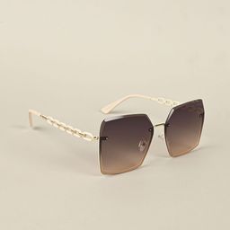 IDOR Unisex Square Sunglasses with UV Protected Lens IDOR-2515-58