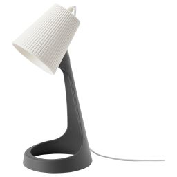 ikea svallet Work lamp, dark grey/white-picture-3