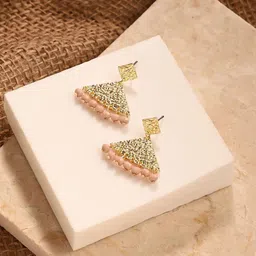 Accessorize Triangular Drop Earrings image 1