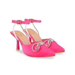 Shoetopia Girls Embellished Party Stiletto Pumps-35