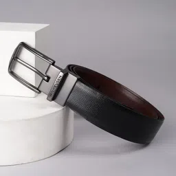 Van Heusen Men Textured Leather Formal Belt-image-57