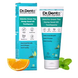 Dr.Dento Matcha Green Tea Natural Toothpaste - 125 g-34